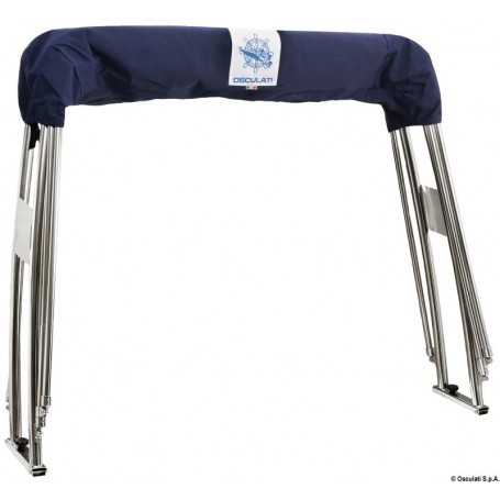 Roll-Bar avec bimini pliante - Osculati Rollbars et T-TOP 8033137147838 46.916.01