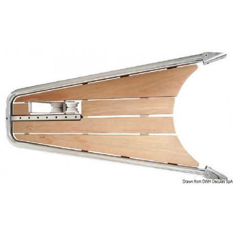 Delphinière Racing Performance - Osculati plateforme de bain 8033137150579 48.472.01