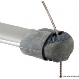 Embouts de barre de flèches en cuir naturel - Waterline Design Le gréement 8033137165962 57.493.01