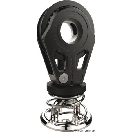 Poulies Racing de 60 mm - Lewmar Version:Pouli simple sur ressort Racing 60 74368320646768.500.60