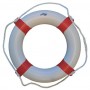 BOUEE COURONNE DECO 60CM BLANC