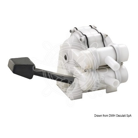 Pompe à pied pour lavabo