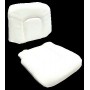 Siège polyéthylène blanc