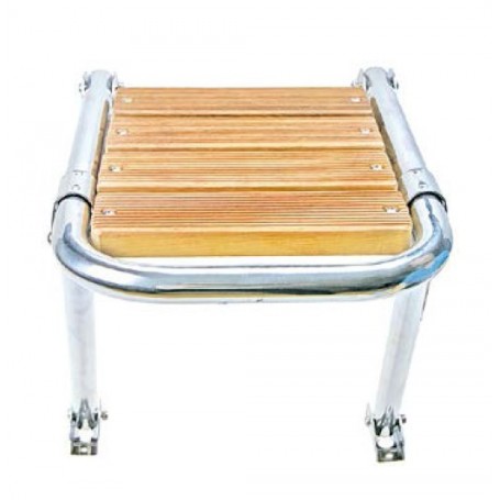 PLATEFORME INOX TECK 450x390MM