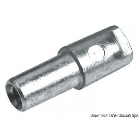 Anode cylindre pour Yamaha 9,9/300 HP Lot de 2 - Tecnoseal ANODES YAMAHA MARINER 8033137137402 43.260.15