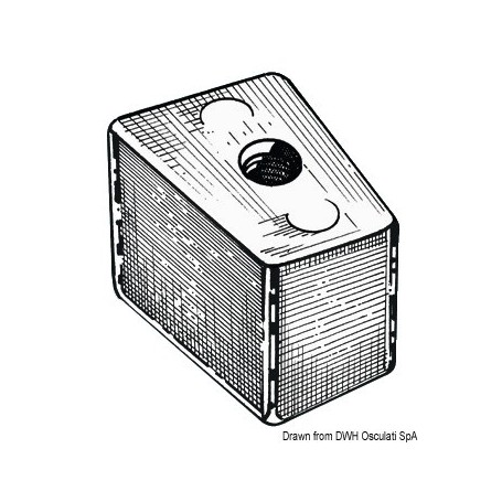 Anode 40/50 HP - Tecnoseal ANODES YAMAHA MARINER 8033137137310 43.260.02