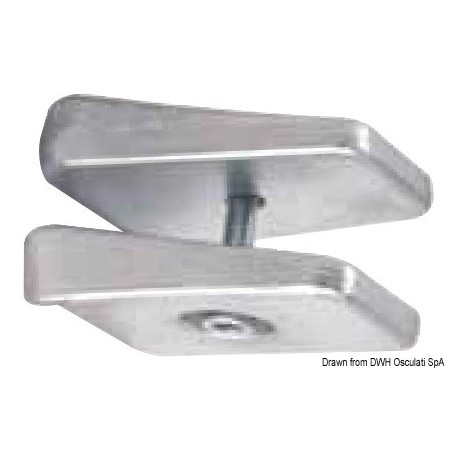 Double zinc pour Johnson/Evinrude  - Tecnoseal ANODES JOHNSON / OMC / EVINRUDE / BOMBARDIER 8033137138256 43.316.10