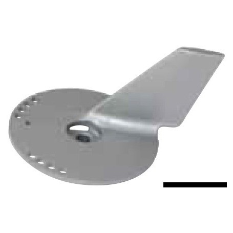 Anode queue de carpe  60/70 HP 4 temps - Tecnoseal ANODES JOHNSON / OMC / EVINRUDE / BOMBARDIER 8033137137891 43.272.85