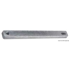 Barreau hors-bord 25/30/40 HP, 2 et 4 temps - Tecnoseal ANODES YAMAHA MARINER 8033137136870 43.252.71