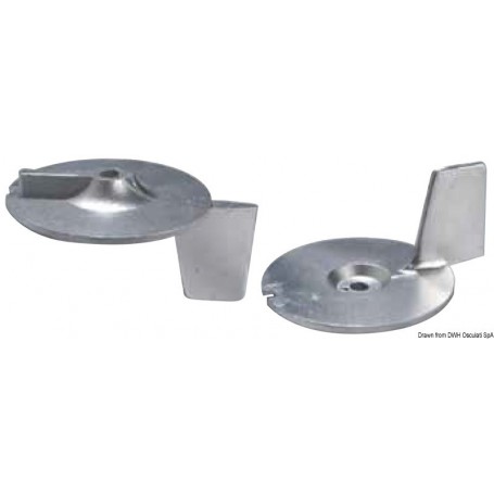 Queue de carpe hors-bord 18/25 HP - Tecnoseal ANODES MERCURY / MERCRUISER 8033137138720 43.426.00