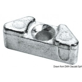 Anode cylindre pour Yamaha 9,9/250 HP Lot de 2 ANODES YAMAHA MARINER 8033137137389 43.260.13