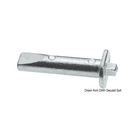 Anode cylindre pour Yamaha 20/30 HP - Tecnoseal ANODES YAMAHA MARINER 8033137137396 43.260.14