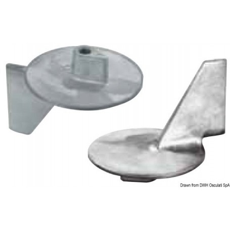 Queue de carpe pour moteurs Suzuki - Tecnoseal ANODES SUZUKI 8033137137860 43.272.80