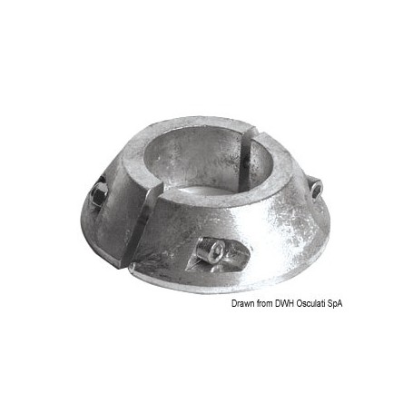 Anneau pour pied Volvo Sail Drive avec hélice Max-Prop - Tecnoseal ANODES VOLVO 8033137060137 43.226.46