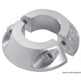 Anneau pour pied Volvo Sail Drive avec hélice Max-Prop - Tecnoseal ANODES ARBRES & AUTRES 8033137136238 43.226.42
