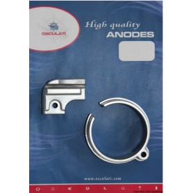 Kit anode zinc pied XDP/B - Tecnoseal ANODES VOLVO 8059617815523 43.557.00