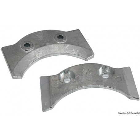 Plaque intra-hors-bord (zinc) - Tecnoseal ANODES YAMAHA MARINER 8033137137136 43.254.60