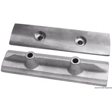 Barre in-bord (zinc) - Tecnoseal ANODES YAMAHA MARINER 8033137137143 43.254.70