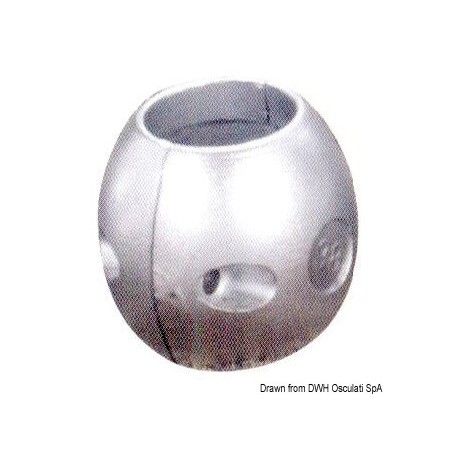 Anode noix d'arbre en zinc,couplage DPH/DPR - Tecnoseal ANODES ARBRES & AUTRES 8033137136245 43.226.48
