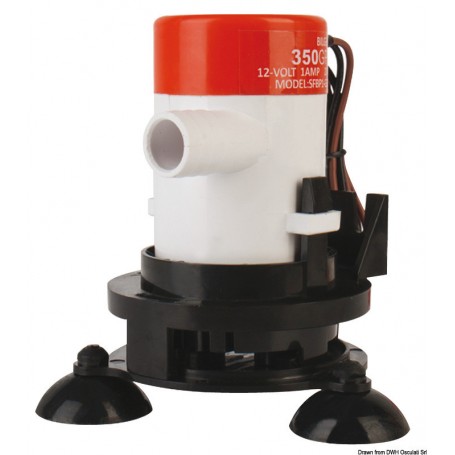 Pompe d'aération pour viviers des appâts et des poissions  Pompes pour viviers 8033137063459 16.163.00