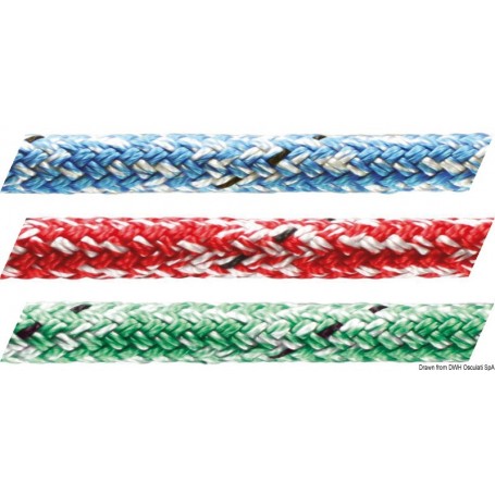 Bout MARLOW Doublebraid - Effet marbre - Marlow Cordages 8033137075520 06.423.06BL