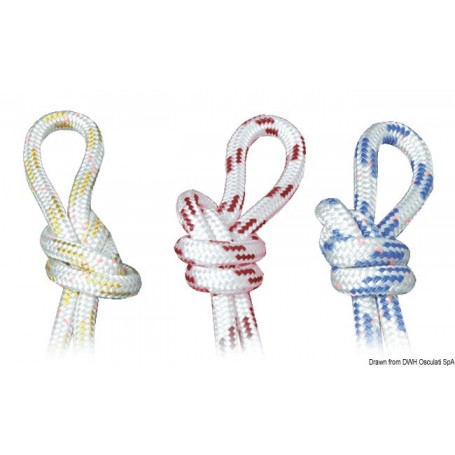 Double tresse pour écoutes Dyneema - Osculati 803313707779106.459.02