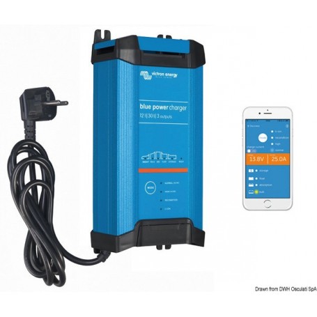 Chargeur de batterie VICTRON Bluesmart IP22 avec connexion Bluetooth - Victron Energy Chargeurs batteries & répartiteurs de char