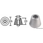 Anode de rechange hélice proue / poupe pour Side-Power (Sleipner) - Tecnoseal Propulseurs d' étrave 8033137135828 43.070.21