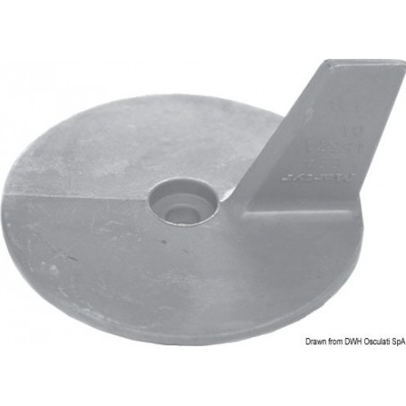 Queue de carpe pour Mariner/Yamaha 20/50 HP - Tecnoseal ANODES YAMAHA MARINER 8033137137174 43.256.00