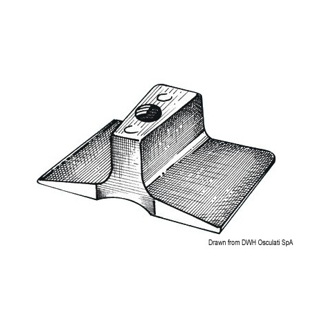 Anode 9,9 / 15 HP - 2T - Tecnoseal ANODES YAMAHA MARINER 8033137137686 43.267.00