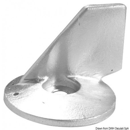 Queue de carpe pour 55/65/75/85 HP + 40/70 4 temps  ANODES SUZUKI 8033137137877 43.272.82