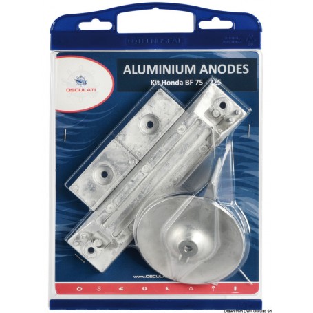Kit anodes hors-bord pour Honda - Osculati by Tenoseal ANODES HONDA 8059617813994 43.291.60