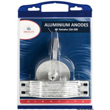 Kit anodes hors-bord pour Yamaha – Osculati ANODES YAMAHA MARINER 8033837069423 43.350.00