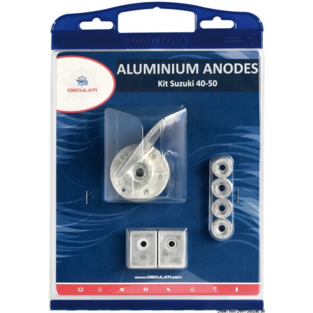 Kit anodes Suzuki - Osculati by Tenoseal ANODES SUZUKI 8033137060939 43.370.00
