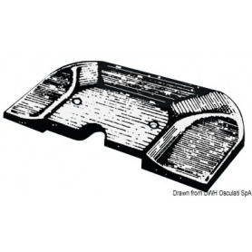 Plaque intra-hors-bord pour Alpha One - Tecnoseal ANODES MERCURY / MERCRUISER 8033137138904 43.435.10