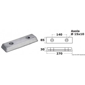 Kit IPS - Osculati by Tenoseal ANODES VOLVO 8033837068853 43.509.00