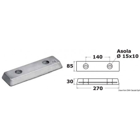 Kit IPS - Osculati by Tenoseal ANODES VOLVO 8033837068853 43.509.00