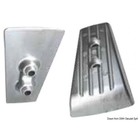 Anode pour Volvo Penta série DP - Tecnoseal ANODES VOLVO 8033137139598 43.554.13