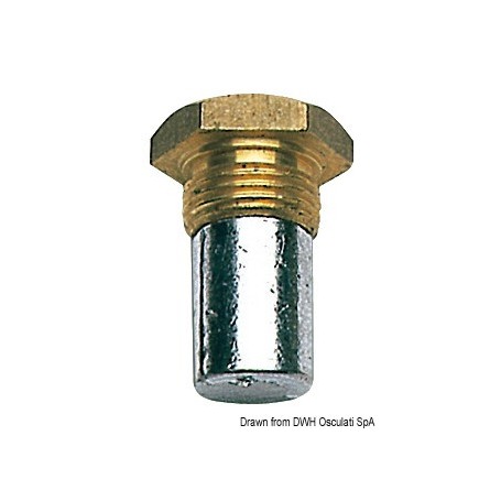 Bouchon en zinc réfrigérant - Tecnoseal ANODES ARBRES & AUTRES 8033137139758 43.560.00