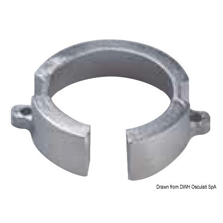 Anode support axe hélice  - Tecnoseal ANODES MERCURY / MERCRUISER 8033137140464 43.806.18