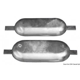 Anodes Magnésium À Souder – Tecnoseal ANODES ARBRES & AUTRES 8033137140891 43.908.02