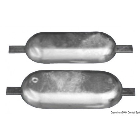 Anodes Magnésium À Souder – Tecnoseal ANODES ARBRES & AUTRES 8033137140891 43.908.02