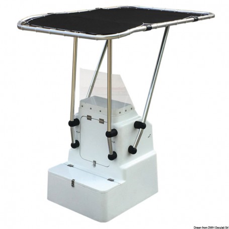 T-Top professionnel en aluminium - Oceansouth Rollbars et T-TOP 8033137148927 48.193.00