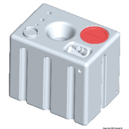Réservoir rigide modulaire pour eau potable - Osculati
