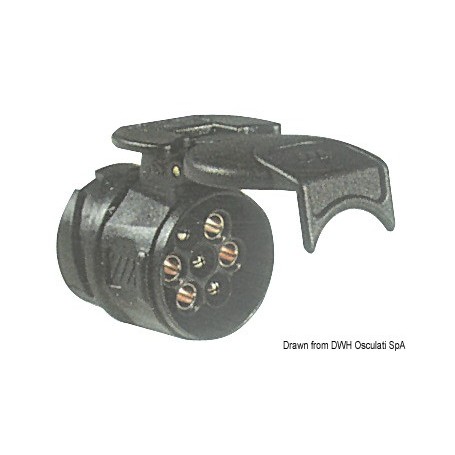 Adaptateurs pour prises de chariots accessoires remorque  14.190.50