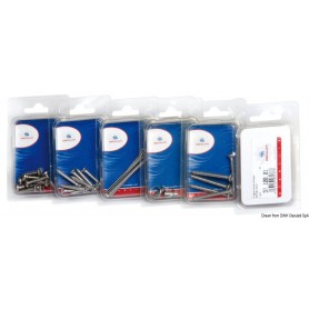 Visserie sous blister - Autotaraudeuse tête conique DIN 7981 / Autotaraudeuse à tête bombée DIN 7983 / Vis à bois fastar DIN 750