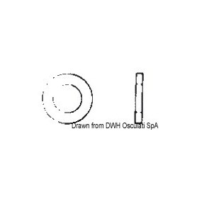 Rondelles plates larges quatre fois le trou 8033137177477A2-9021B-03X012