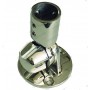 Base réglable pour tube en inox 22mm 
