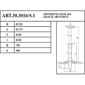 SUPPORT TEL ALU 360 PIVOTANT 