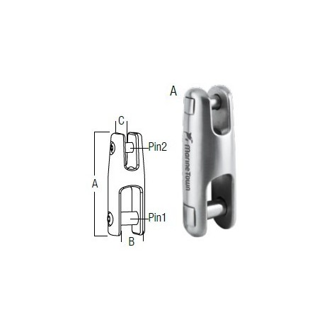 Jonction ancre inox 316 - Imnasa Manilles Émerillons mouillage  9121151